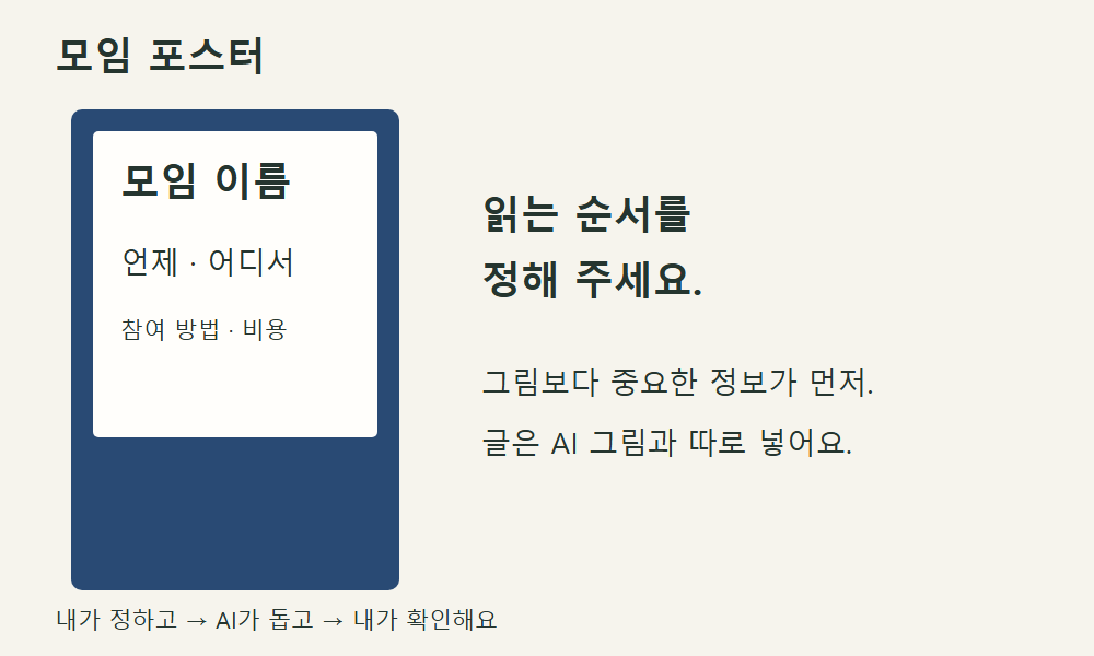 C02. 모임이나 활동을 알리는 포스터 만들기
